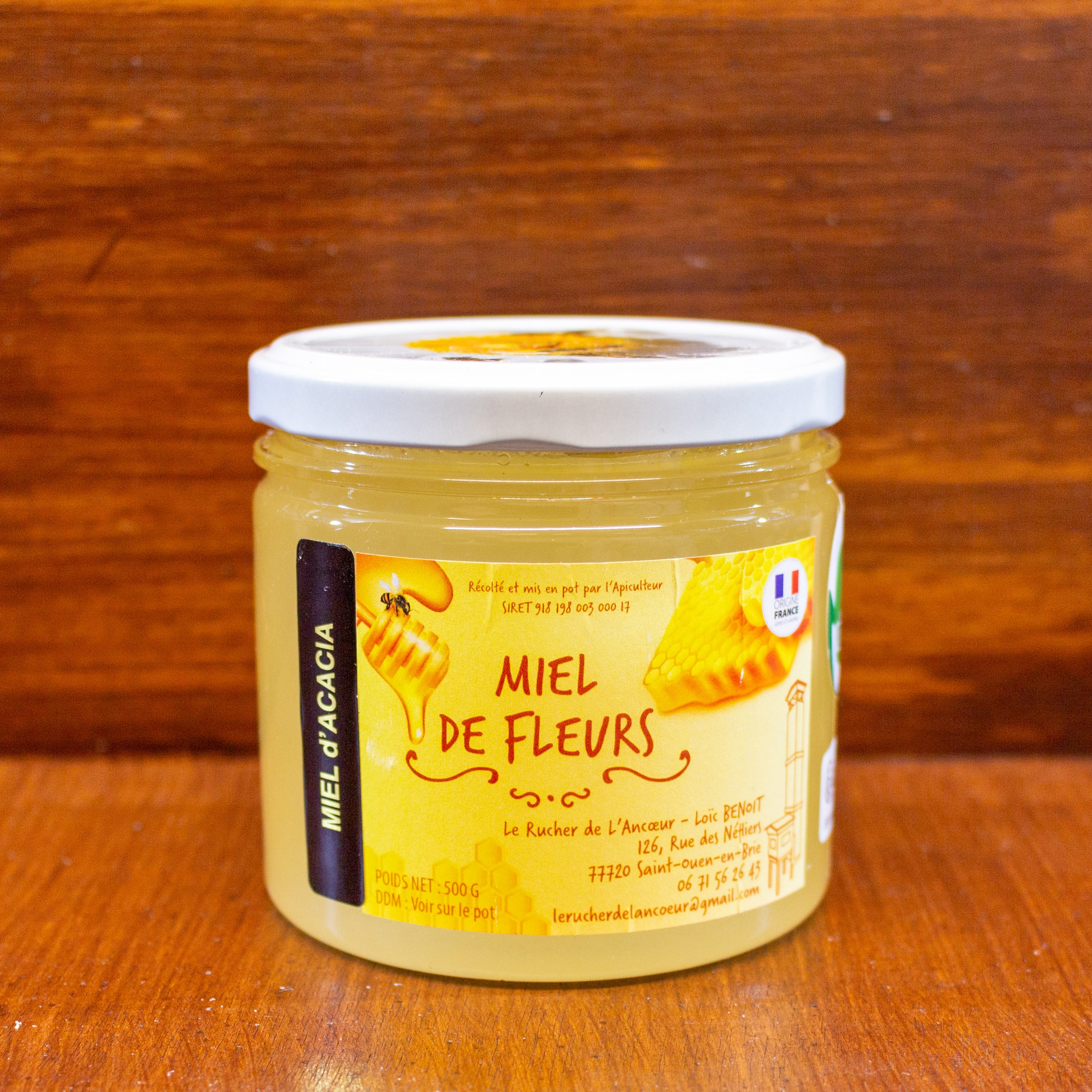 Miel de Fleurs (acacia) 500grs