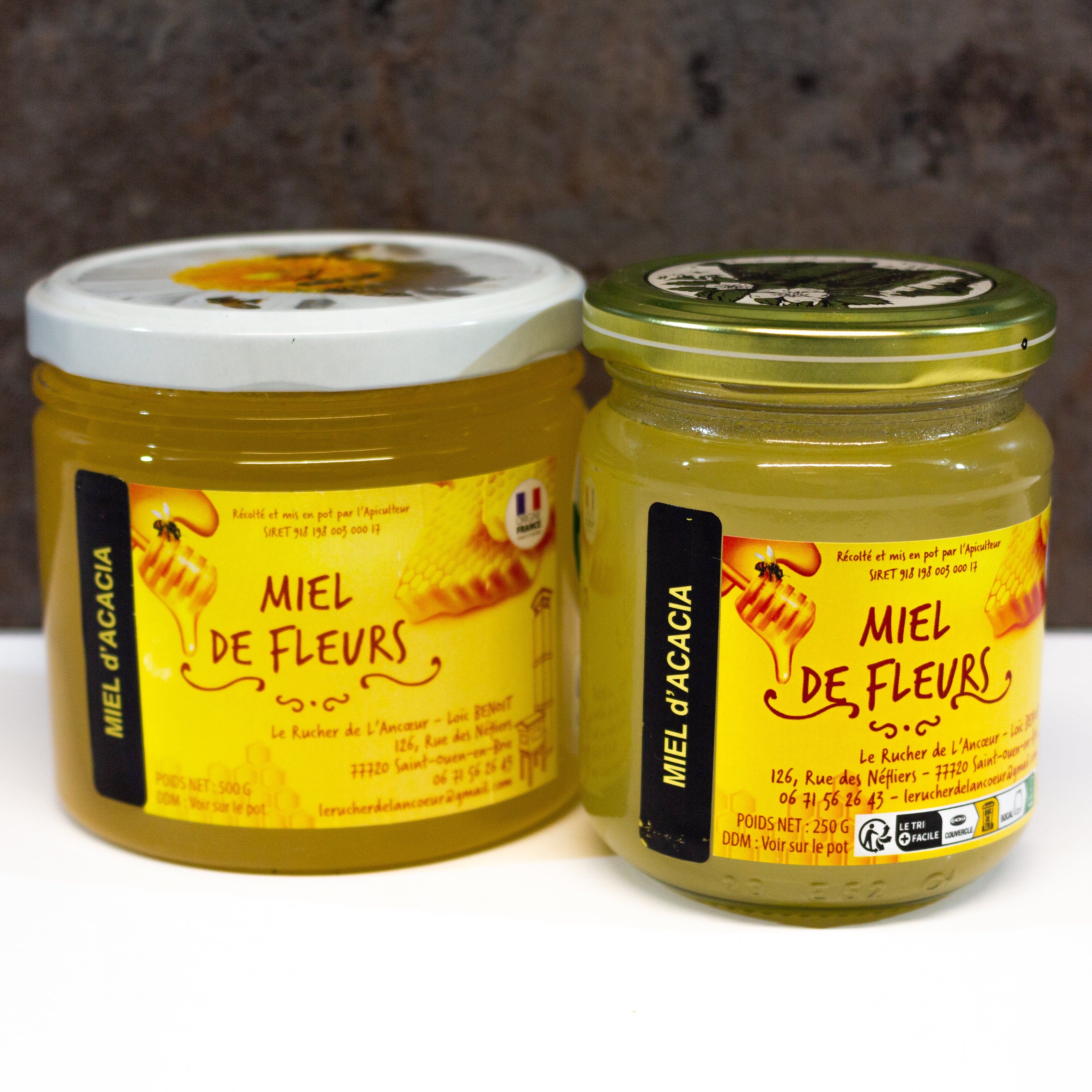 Miel de Fleurs (acacia) 500grs