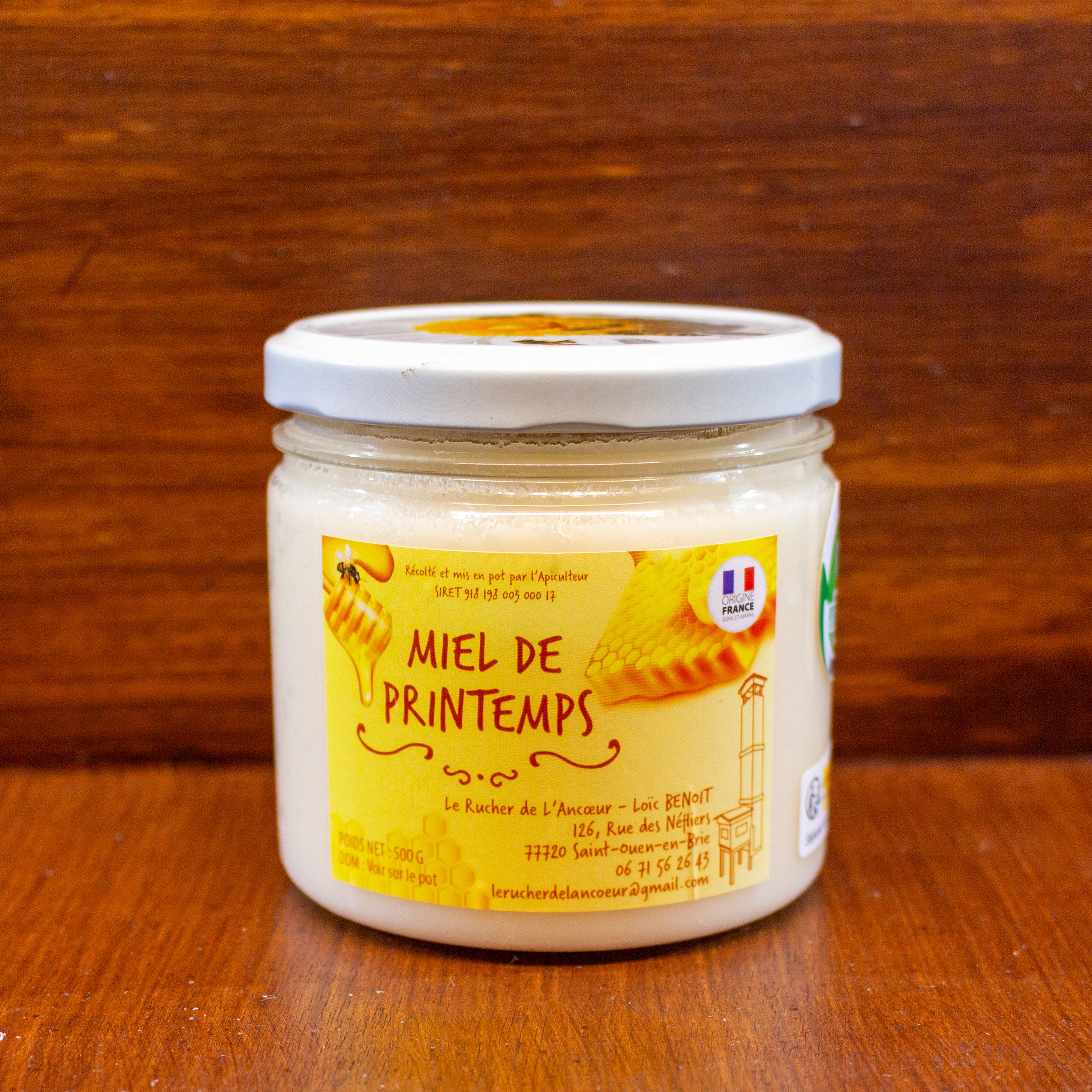 Miel de printemps 500grs